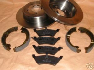 Brzdná sada zadná náprava Chrysler Voyager od 2001-