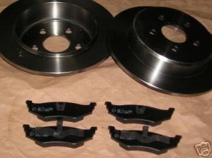 Brzdná sada zadná nárava Chrysler Sebring "JR"