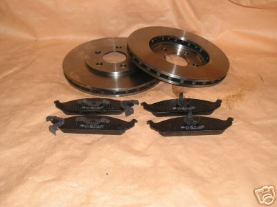 Brzdové kotúče 260mm+platničky predná nápravaChrysler Stratus