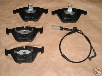 1x brzdové platničky predné BMW E60 + E61