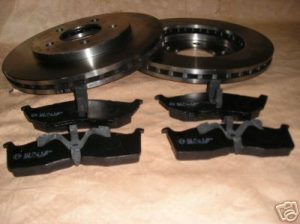 Brzdové platničky + brzdové kotúče, Chrysler Voyager od do.96-