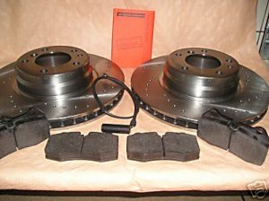 Brzdná sada predná náprava športové prevedenie na BMW E38