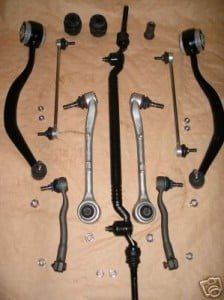 Veľká sada ramien predná náprava BMW E38