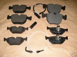 2 sady Brzdové platničky BMW E39 od 530d +535i + 540i + M5
