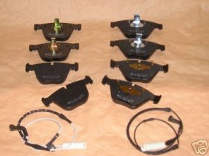 BMW E60 + E61 2x brzdové platničky od 530i, 530d, 540i, 545i