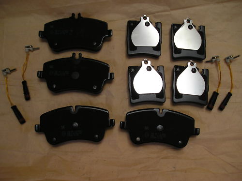 Brzdové platničky predné+zadné Mercedes W203,S203