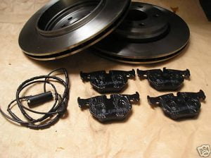 Brzdové kotúče+platničky zadná náprava BMW E46 len 330er a 4WD