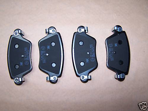 Brzdové platničky zadná náprava všetky Ford Mondeo od roku výroby: 2000-04