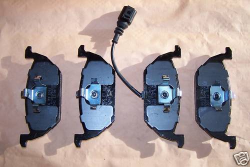 Brzdové destičky se snímačem, Audi A2 + A3 od do: 96 přední náprava