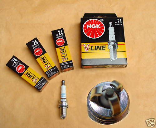 Zapaľovacie sviečky 4 kusy, Audi A2+A3 od do: 96 BKUR6ET-10