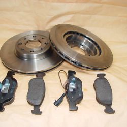 Brzdové kotúče + platničky predné Alfa Romeo 156