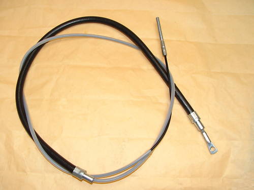 1 lanko ručnej brzdy zadné s ABS všetky BMW E34