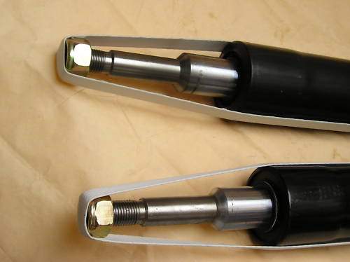 2 tlmiče, všetky BMW E34 od do: 88-97 predná náprava