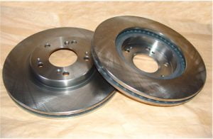 2x brzdové kotúče predná náprava Dodge Caliber