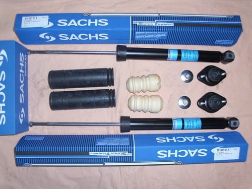 Tlmiče komplet SET Sachs zadná náprava BMW E46 od: 2001