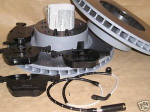 Brzdná sada predná náprava BMW E38 len 740i High Carbon