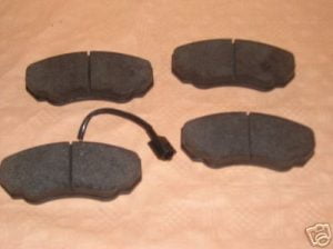 1 Brzdové platničky -1400kg od 2002 Fiat Ducato+Boxer+Jumper