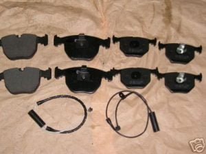 2x brzdové platničky komplet BMW E38 len pre 740i