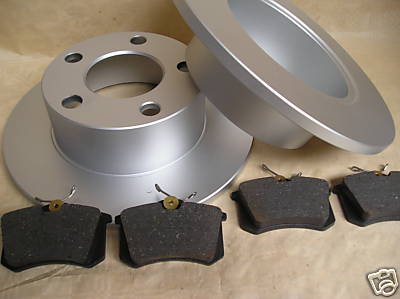 Brzdná sada Audi A4 zadná s ATE kotúčmi