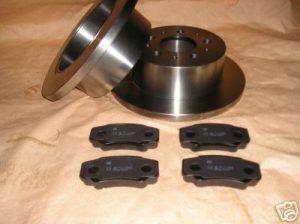 Brzdové kotúče+platničky zadná náprava Fiat Ducato+Boxer+Jumper