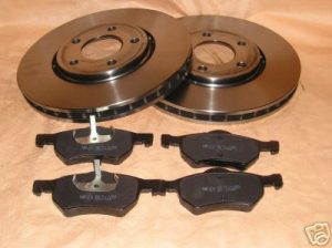 Brzdové kotúče + platničky predná náprava Chrysler Voyager od 2001