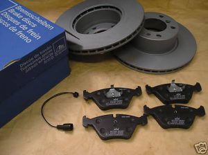 Brzdná sada BMW E34 + E32 vrátane snímača opotrebenia predná náprava