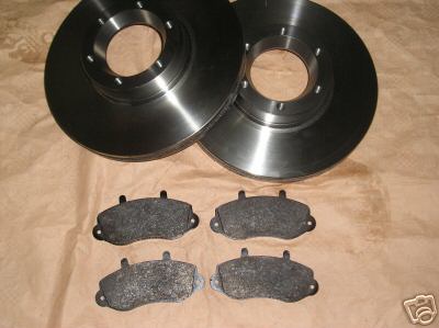 Brzdná sada přední náprava Renault Master Opel Movano na 15 kola