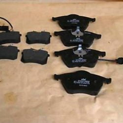 2x brzdové platničky predné+zadné VW Sharan+Galaxy+Alhambra na 15 kolesá