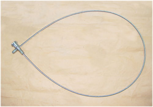 1 lanko ručnej brzdy zadné pravé Opel Corsa C od: 09.2000