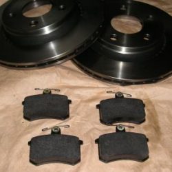 Brzdové kotúče + platničky zadné Audi A8 od 1994-1998