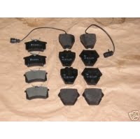 Brzdové platničky predné + zadné Audi A8 od 1999-2002