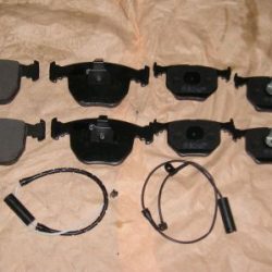 Brzdové platničky predné + zadné so snímačom komplet BMW X5-E53