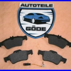 Brzdové destičky zadní se snímačem Mercedes E-klasse W211, S211