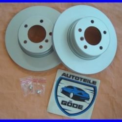 2x brzdové kotúče predné High Carbon istené so skrútkami 310mm BMW E60+E61 520i-525er