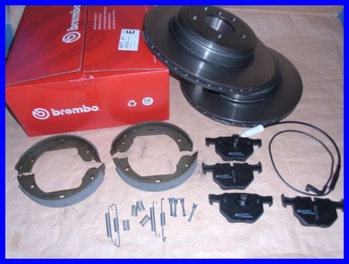 Brzdná sada zadná s Brembo kotúčmi kompletná BMW E61