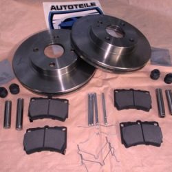 Brzdná sada predná kompletná Mazda 323 F Typ BA f 1,5ltr