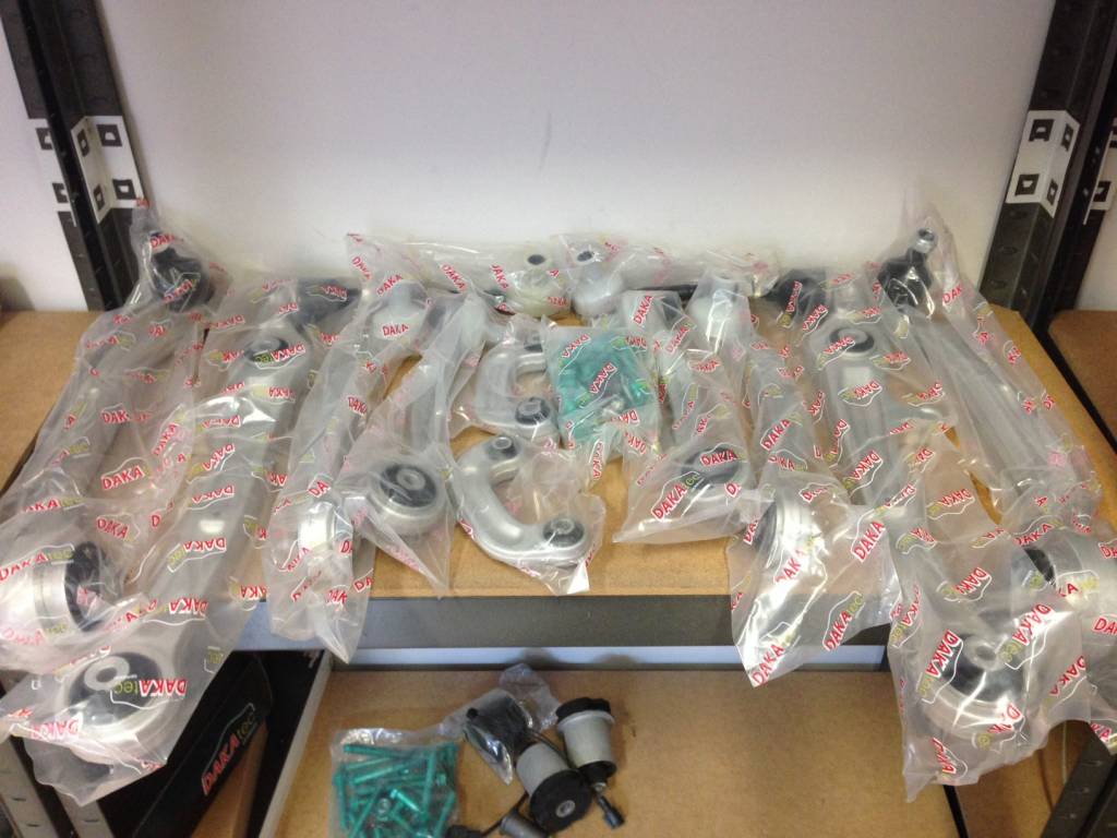 Sada ramen přední zesílená v HD provedení Audi A6 4F2 4F5 od rv 2004