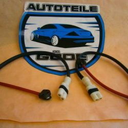 2x snímač opotrebenia predný Porsche 997 + 987