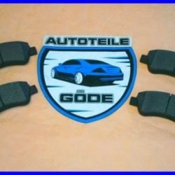 Brzdové platničky predné Peugeot 307 od r.v. 08.2000