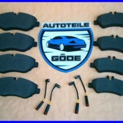 Brzdové destičky přední + zadní se snímači VW Sprinter + VW Crafter od: 2006