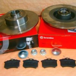 Brzdové kotúče + platničky zadné Renault Megane II Grandtour