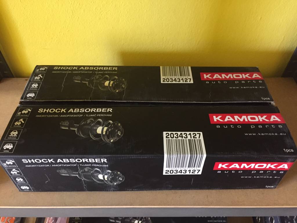 2x tlmiče predná náprava Audi A4 + A6