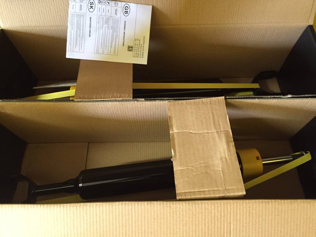 2x tlmiče predná náprava Audi A4 + A6 – Obrázok 2