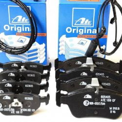 Brzdové platničky predné + zadné ATE BMW 320d E46