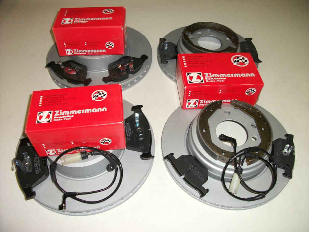 Brzdná sada komplet predná + zadná ZIMMERMANN BMW 530d E60 E61