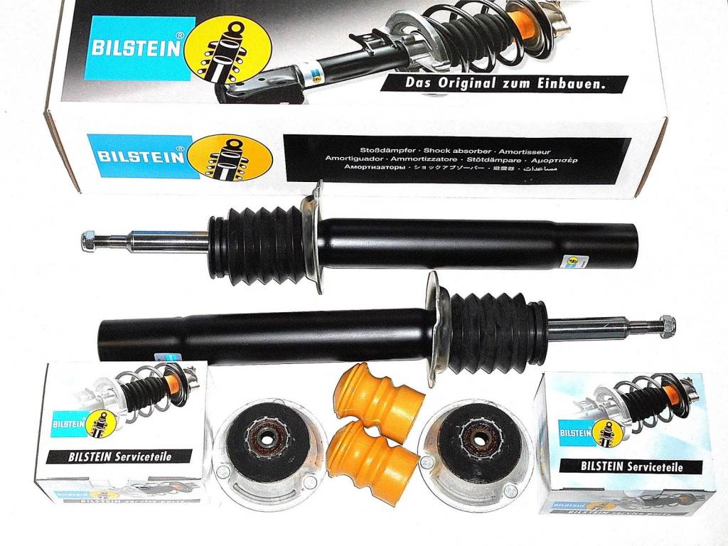 Sada tlmičov, uloženia tlmiča, dorazov a prachoviek predná BMW 5 E39
