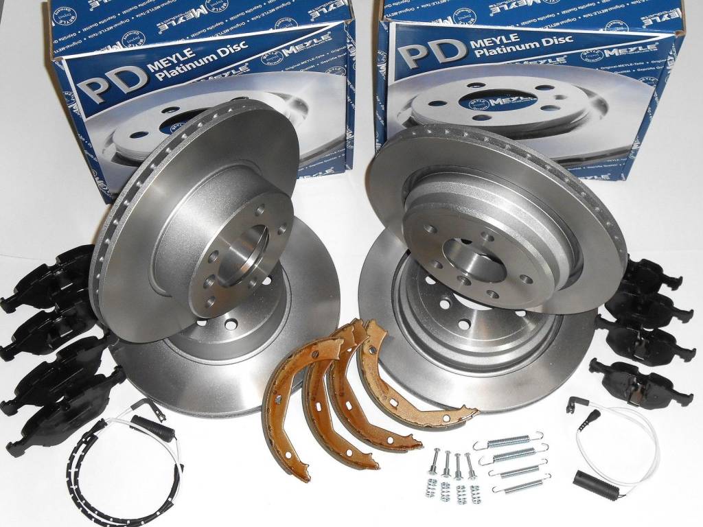 Brzdná sada predná + zadná komplet BMW 5er E39 - ORIGINAL MEYLE