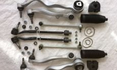 Najväčšia sada ramien predná náprava 14 dielná kompletná BMW E60 + E61