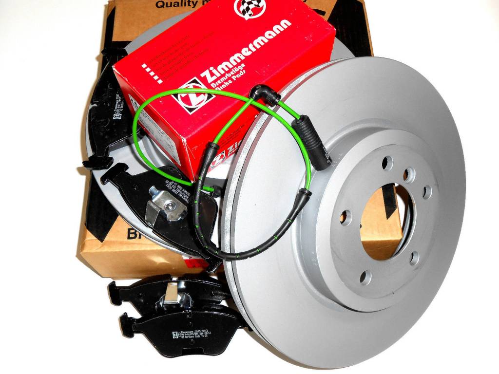 Brzdná sada predná BMW 330 330d 330xd E46 - ZIMMERMANN