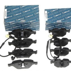 Brzdové platničky komplet predné + zadné BMW 530d E61 TOURING